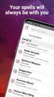 Spells List D&D 5th Edition الملصق