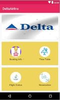 Booking Delta Airline plakat