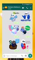 Undertale stickers sans for WhatsApp WAStickerApps পোস্টার