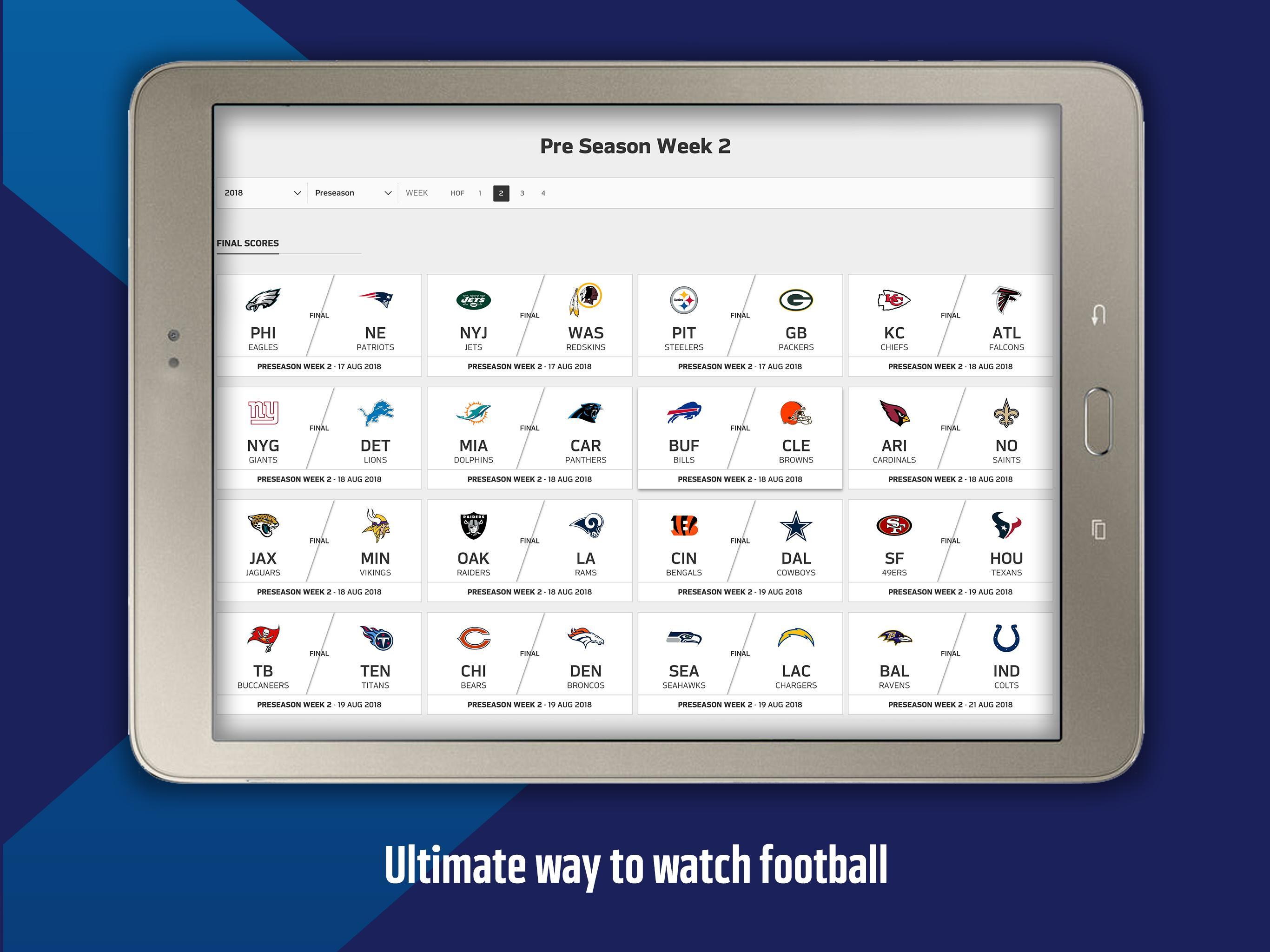 NFL Game Pass International for Android APK Download