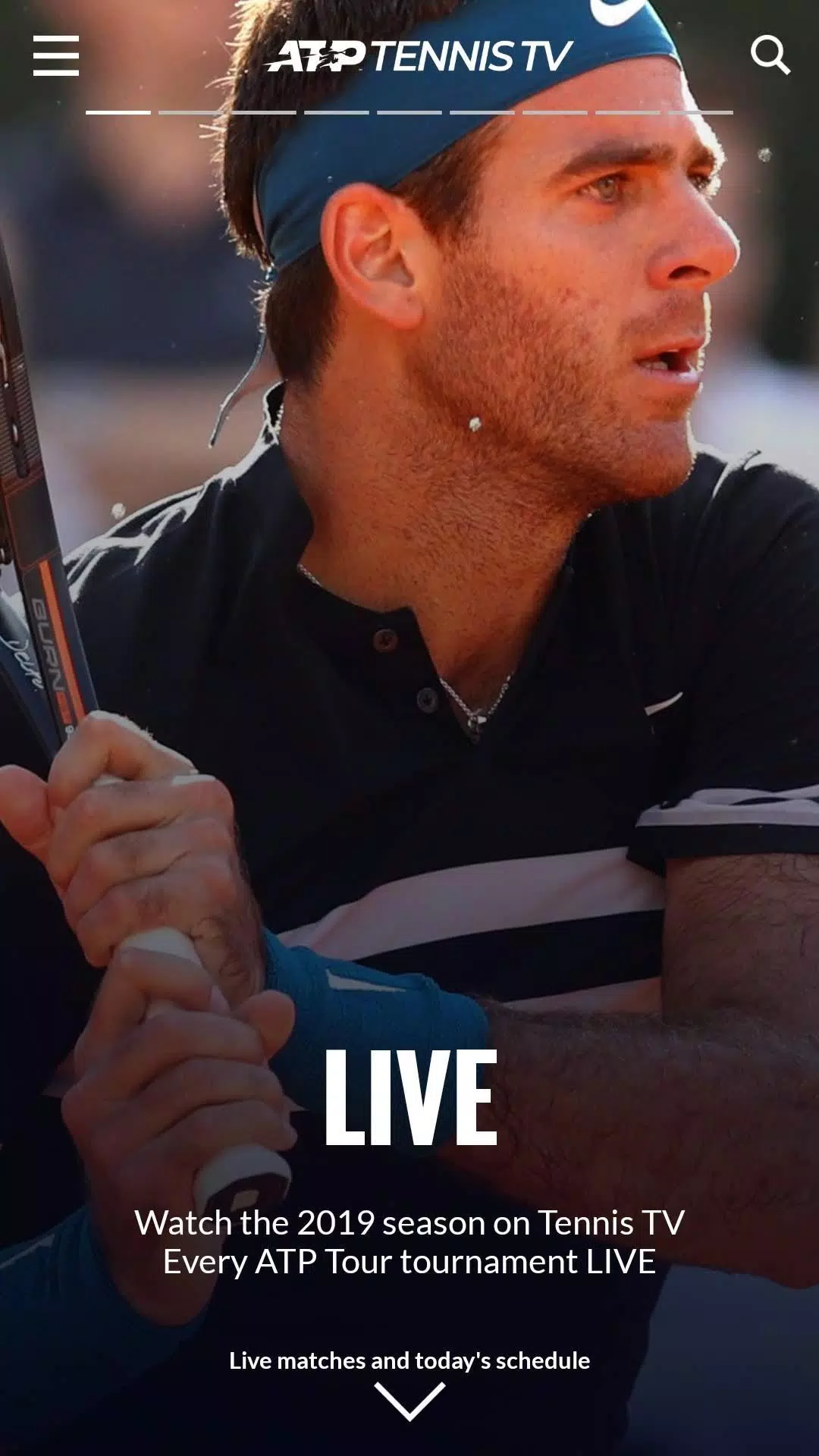 Descarga de APK de Tenis TV: Transmisión de ATP en vivo para Android