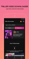 Video Downloader for Triller - Thriller Downloader постер