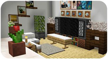 Deluxe Furniture Mod for MCPE poster