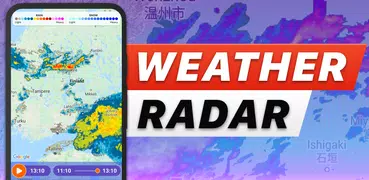 RAIN RADAR-動畫天氣雷達和天氣預報