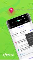 Driver mobile app for efresco Poster