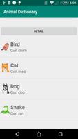 Animal Dictionary Cartaz