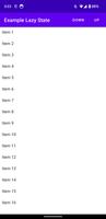 Jetpack Compose LazyState Demo स्क्रीनशॉट 1