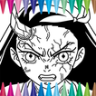 آیکون‌ Demon Killer Coloring Book