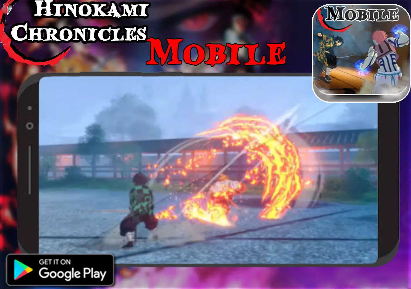 SAIU! COMO JOGAR DEMON SLAYER HINOKAMI CHRONICLES NO CELULAR ANDROID