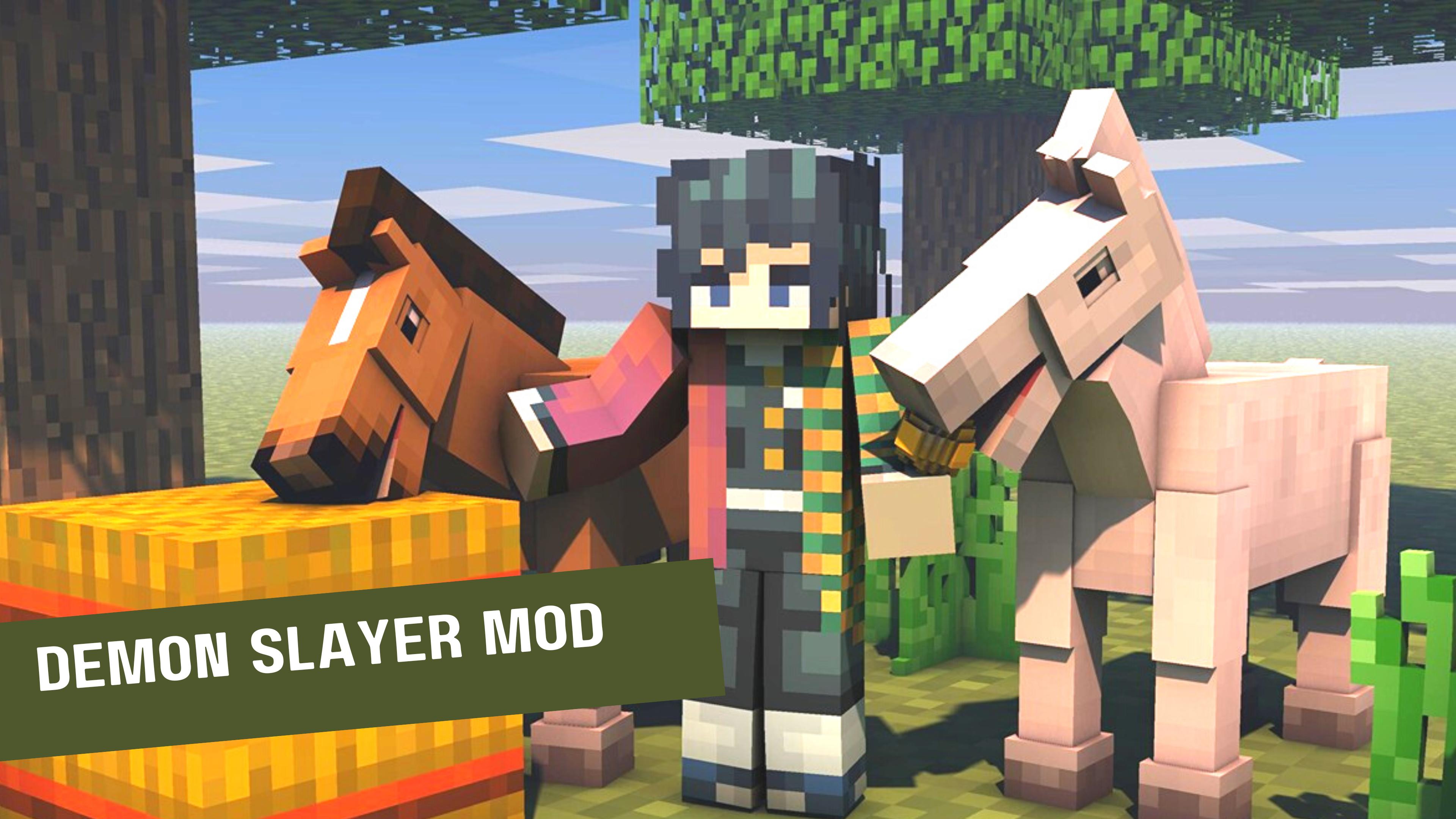 free demon slayer mod minecraft
