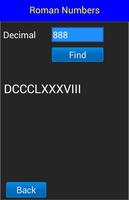 Roman numbers screenshot 1