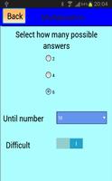 Multiplication tables capture d'écran 1