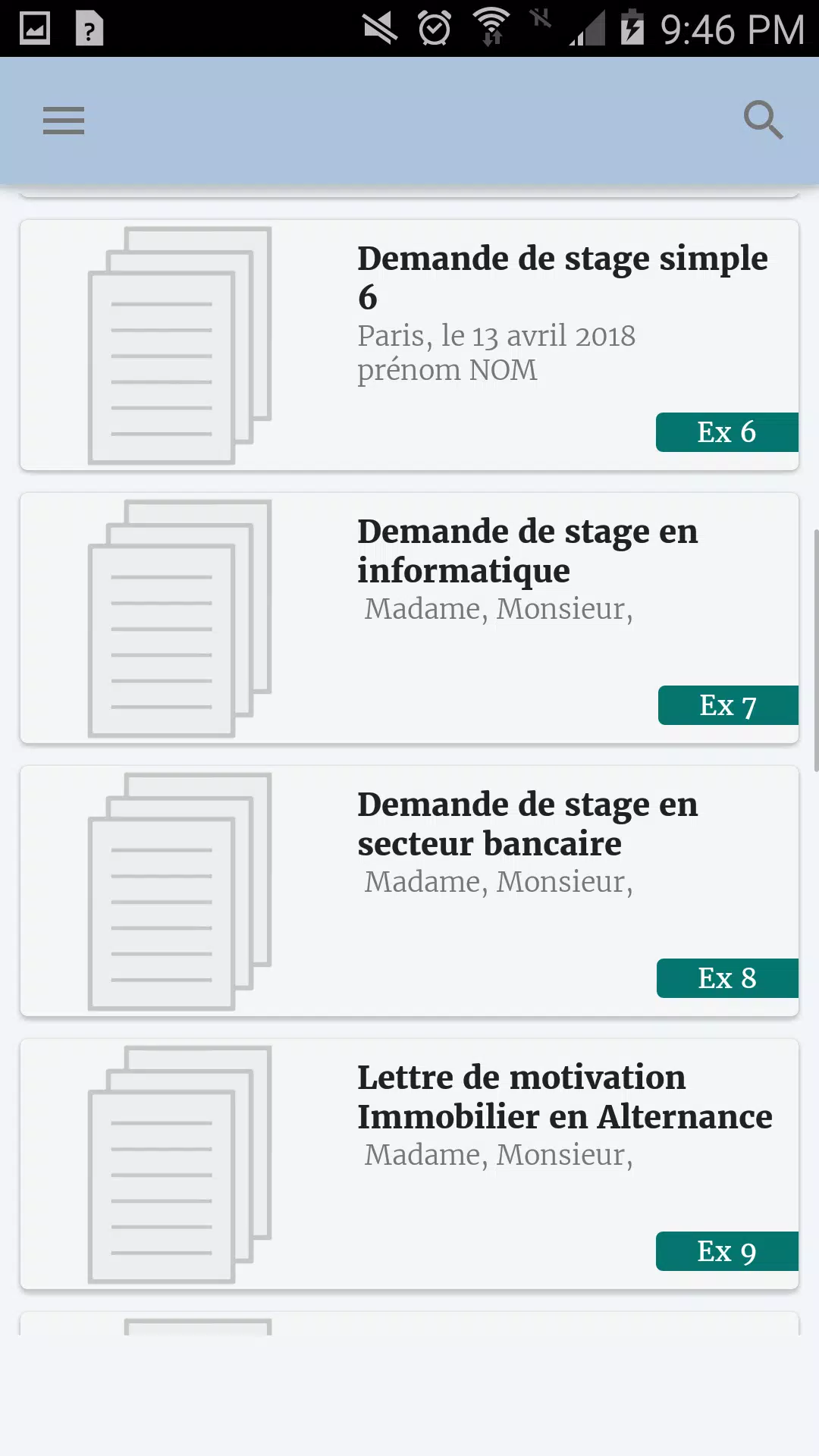 Demande De Stage For Android Apk Download