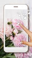 Music and Flowers plakat