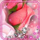 Roses and Diamonds Wallpaper APK