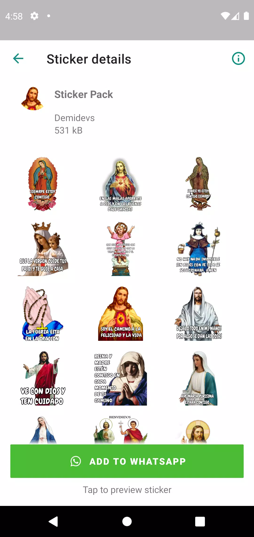 Download do APK de Jesús Stickers para Android