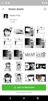 Komi san anime Stickers poster