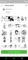 Komi san anime Stickers screenshot 3