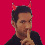 Lucifer Sticker con movimiento