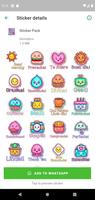 Saludos Stickers con movimiento скриншот 2