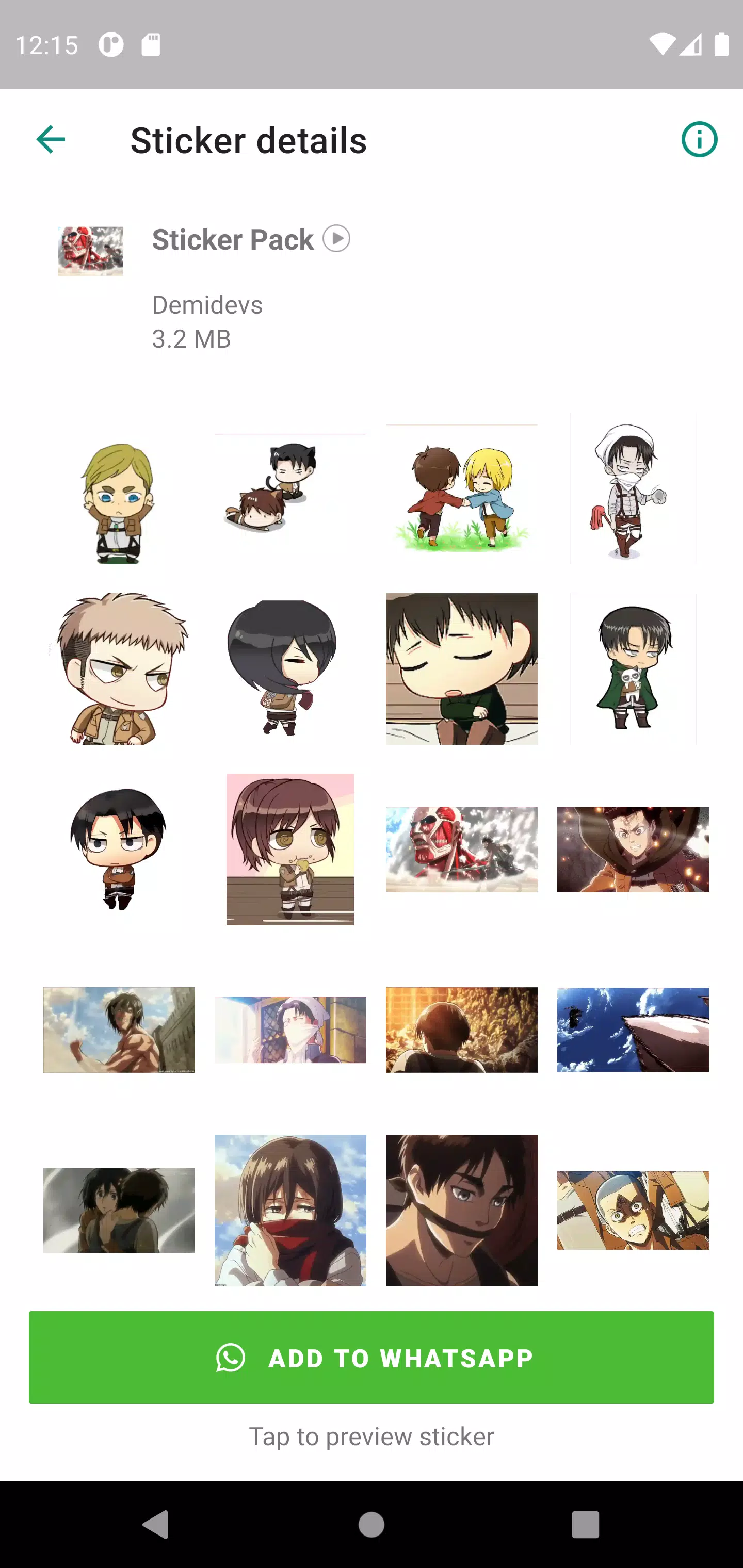 Shingeki No K anime stickers APK for Android Download Shingeki No K anime stickers APK for Android Download