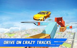 برنامه‌نما Racing Car Stunts: Crazy Track عکس از صفحه