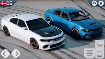 Dodge Charger Muscle Furieux Affiche