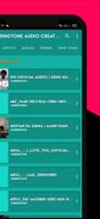 Ringtone Audio Creator &Cutter الملصق