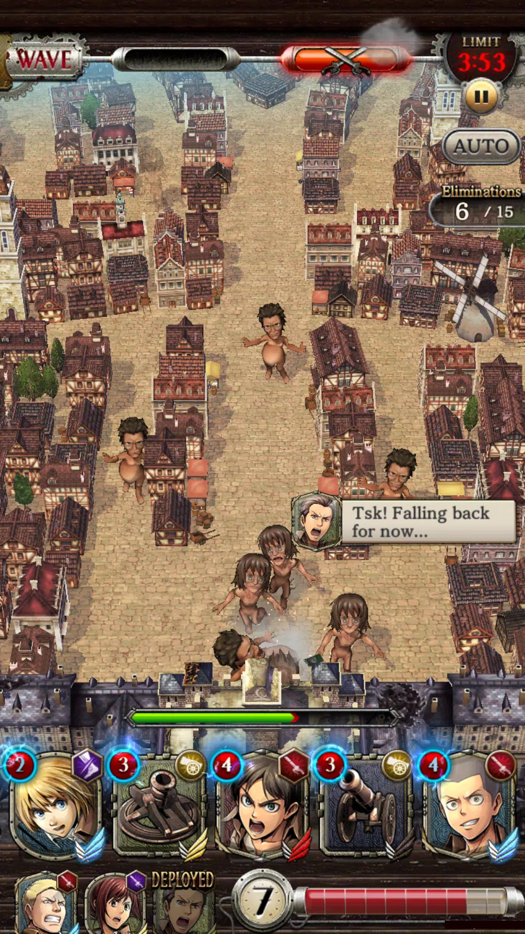 Baixar Attack on Titan TACTICS para PC - LDPlayer