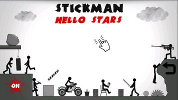 Stickman Hello Stars 2 poster