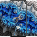 Imagen de fondo fractal