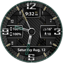 Carbon Fiber HD Watch Face APK