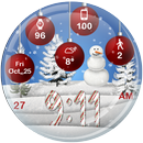 Christmas Snow HD Watch Face APK