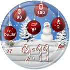 آیکون‌ Christmas Snow HD