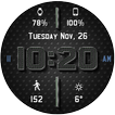 Chrome Leather HD Watch Face
