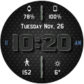 Chrome Leather HD Watch Face