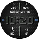 Chrome Leather HD Watch Face APK