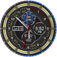 Скачать Chrono Flat HD Watch Face APK