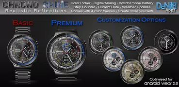 Chrono Shine HD Watch Face