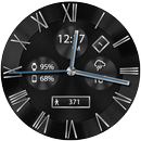 Classic Black HD Watch Face APK