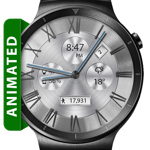 Classic White HD Watch Face