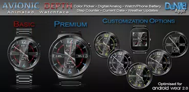 Avionic Depth HD Watch Face