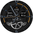 Bold Gears HD Zeichen