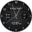 Black Leather HD Watch Face aplikacja