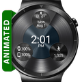Black Metal 2 HD WatchFace Widget & Live Wallpaper