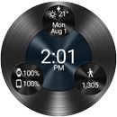 Black Metal 2 HD Watch Face APK