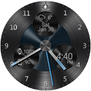 Black Metal HD Watch Face APK