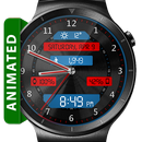 Black Metal LED HD Watch Face APK