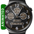 Brushed Wood HD Watch Face