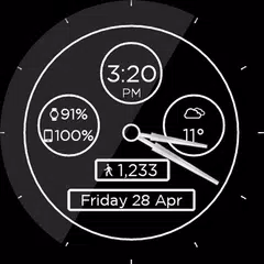 Brushed Wood HD Watch Face APK download